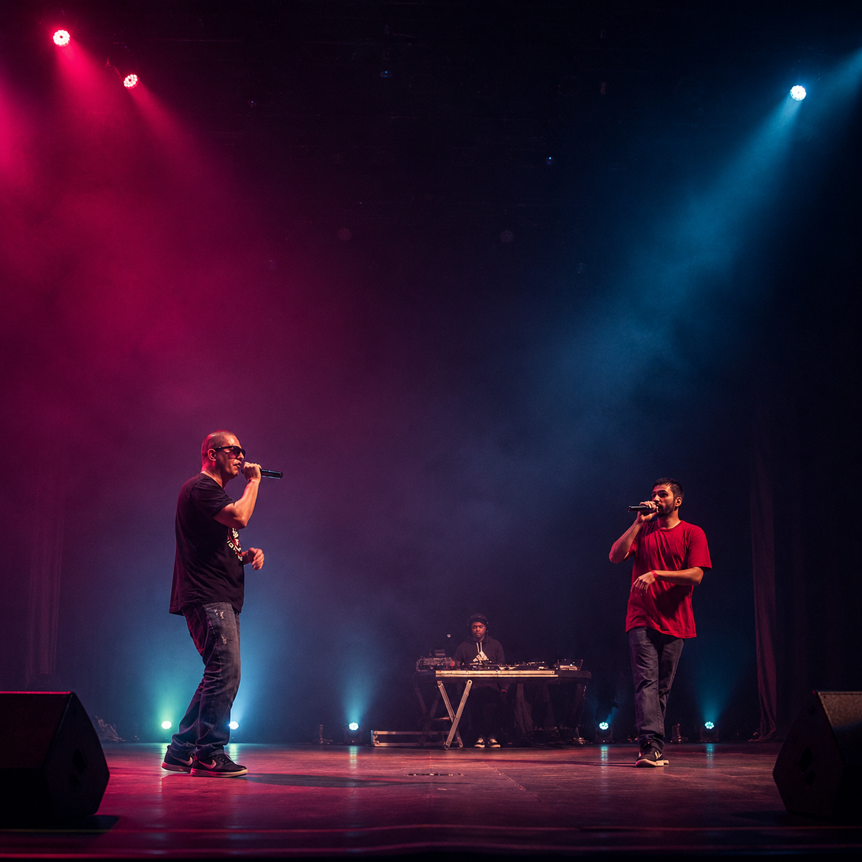 Archive photo of a Hip Hop live performance
